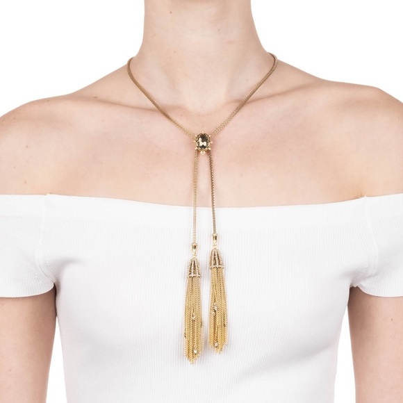 Alexis Bittar 10K Yellow Goldplated Pyrite Crystal Chain...